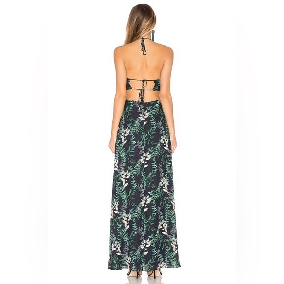 House of Harlow 1960 x Revolve Zoe Floral Maxi Dress in Falling Leaves  XS NWOT - Picture 2 of 11
